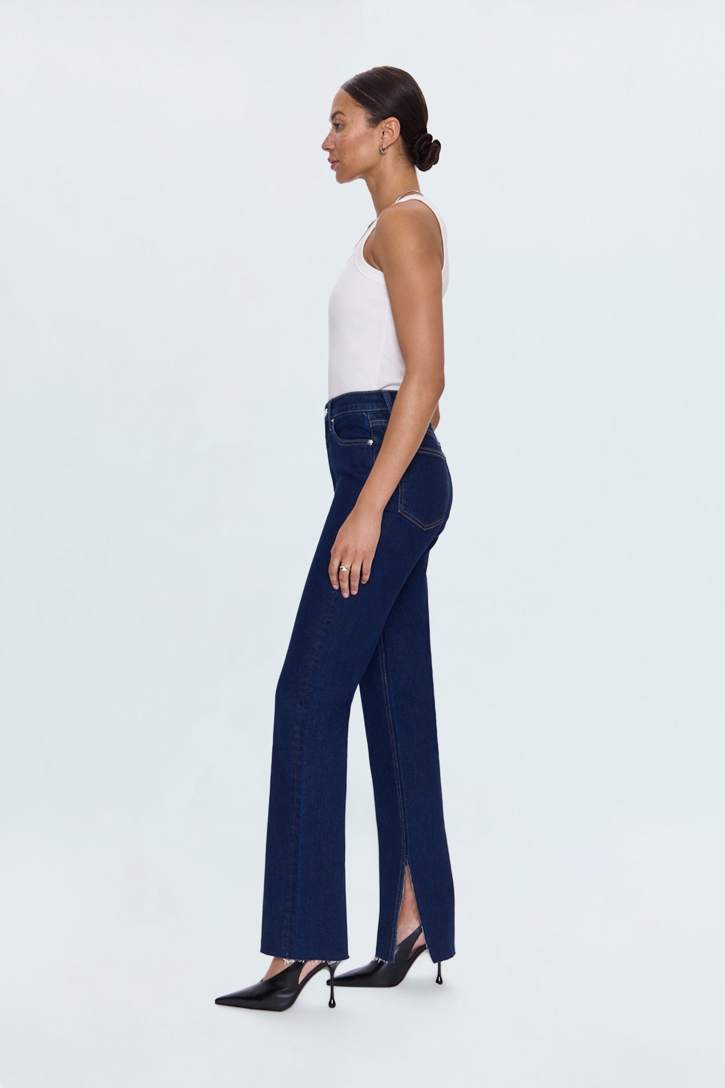 Colleen High Rise Slim Boot Jean - Bijou