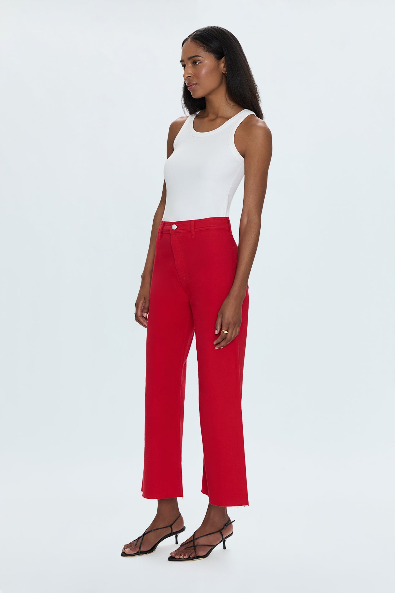 Penny High Rise Wide Leg Jean - Ruby