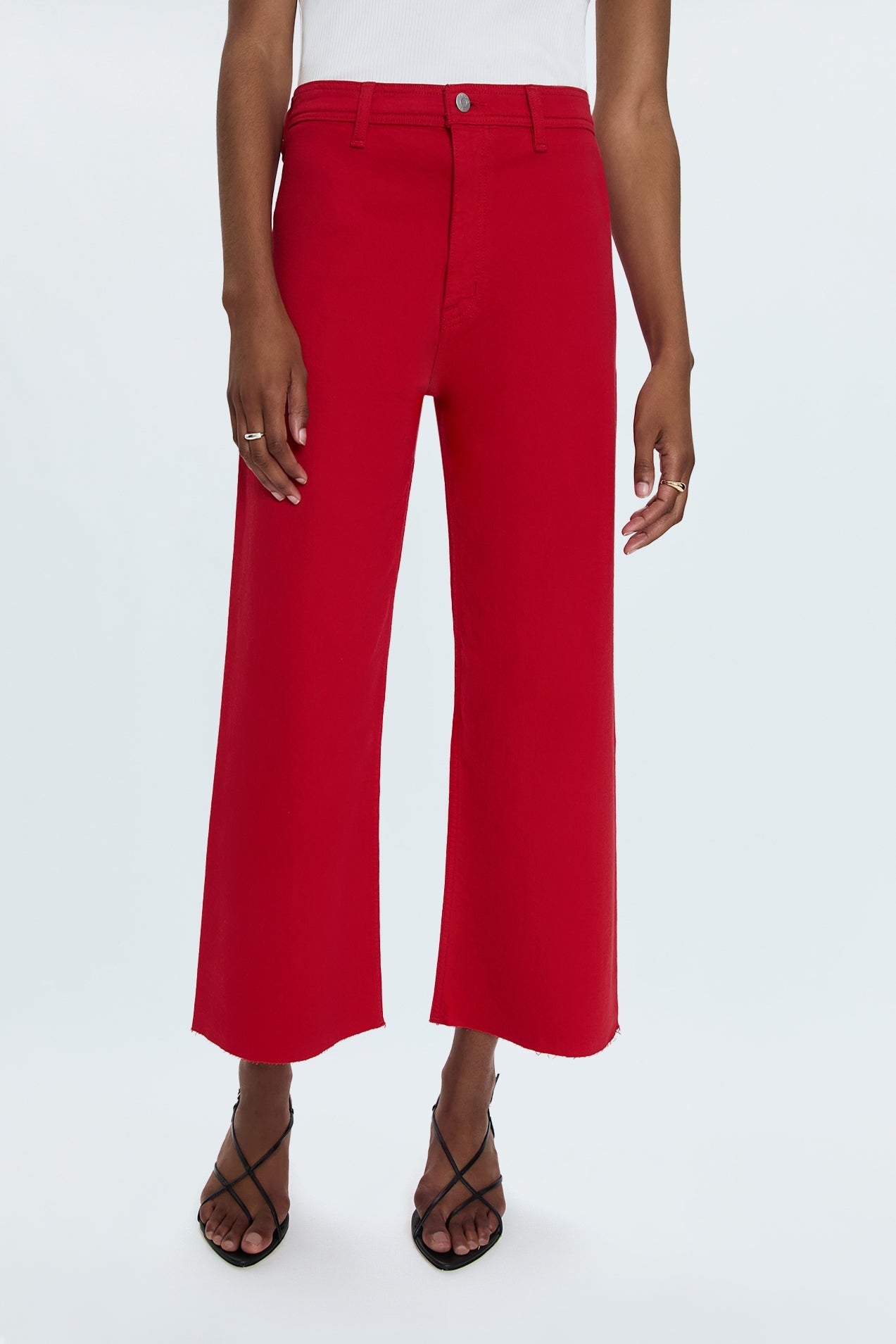 Penny High Rise Wide Leg Jean - Ruby