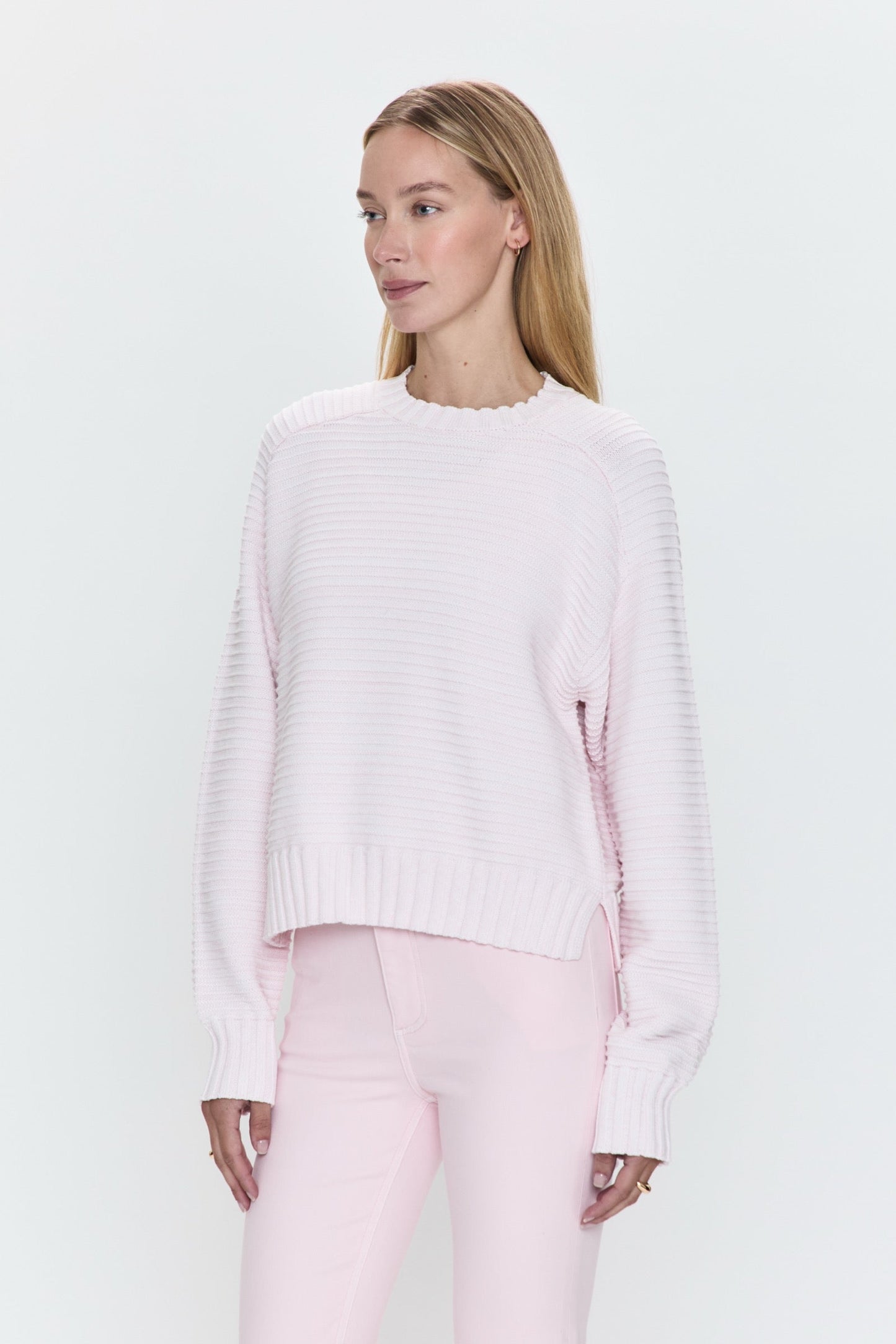 Adina Sweater - Barely Pink Marl
