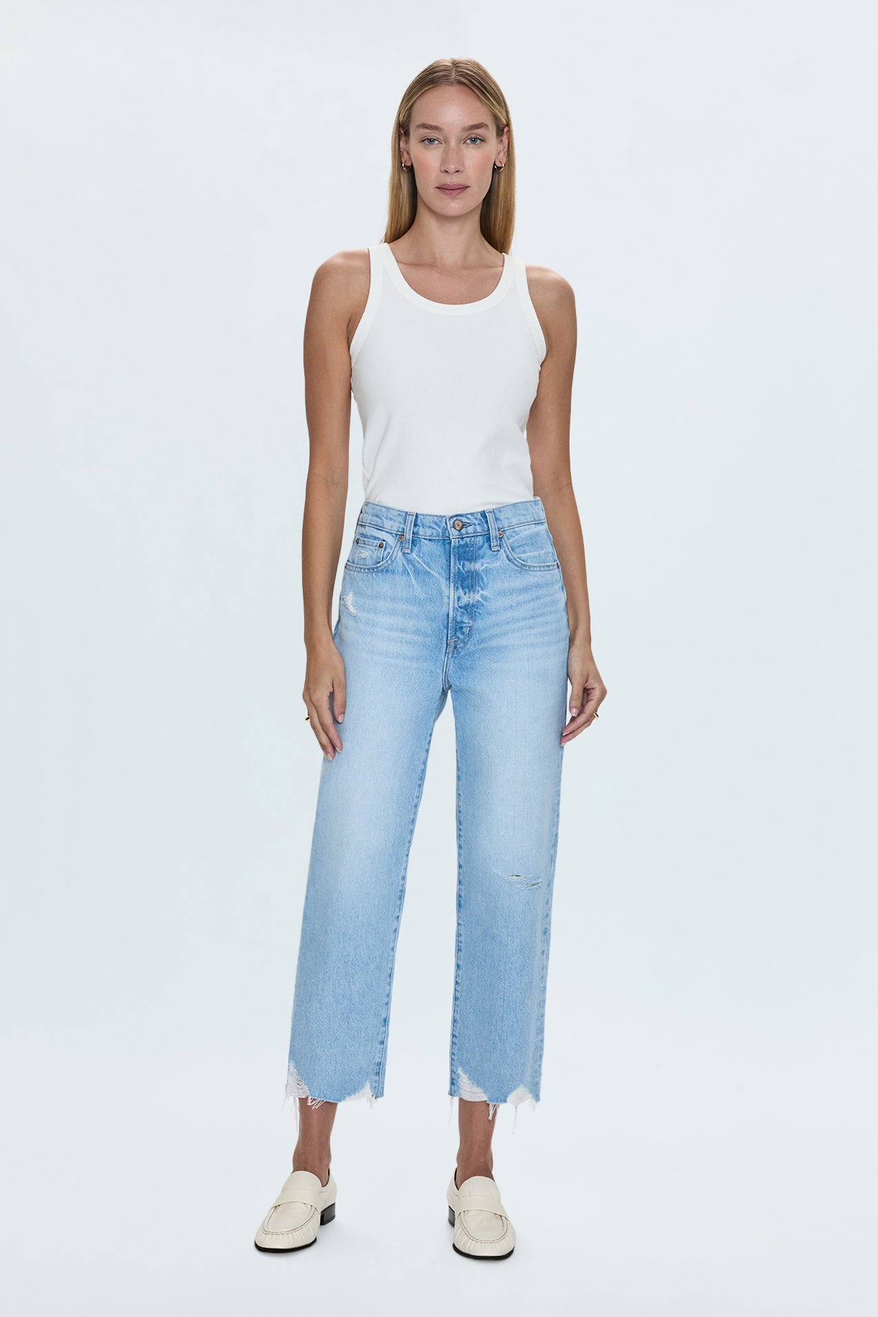 Cassie Super High Rise Straight Jean - Leisure Vintage