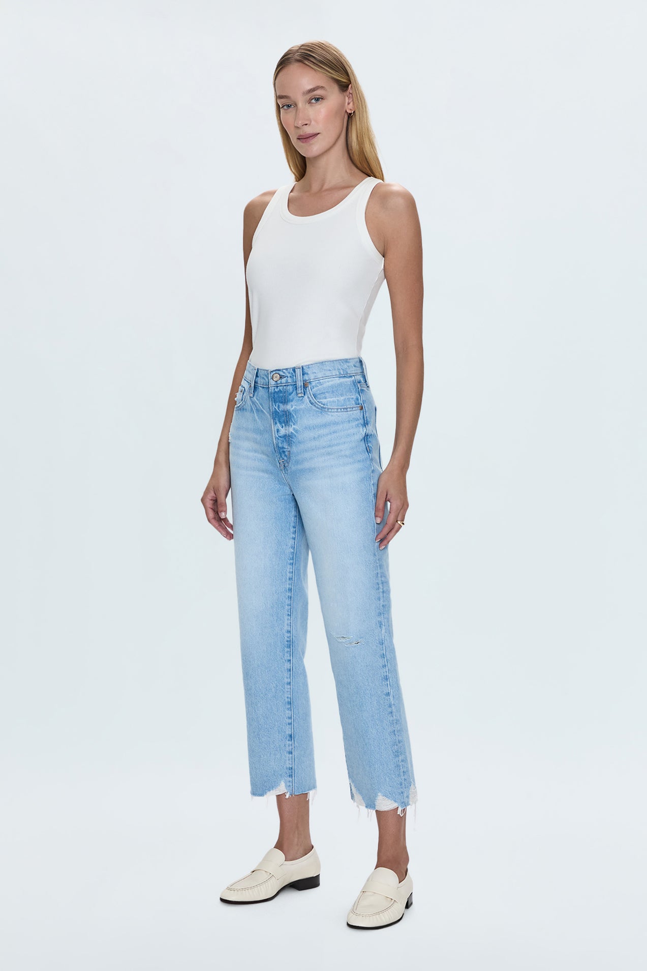 Cassie Super High Rise Straight Jean - Leisure Vintage