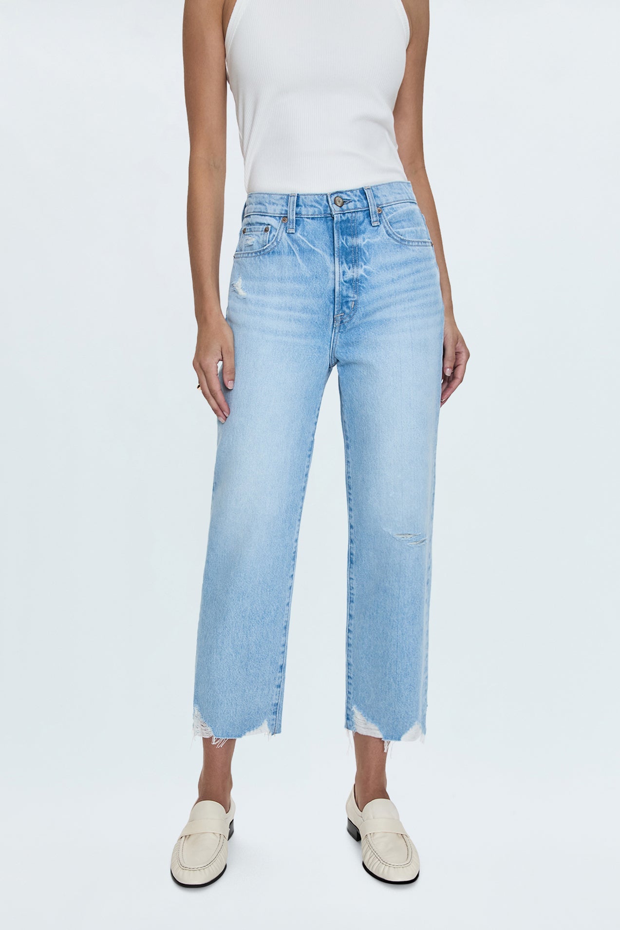 Cassie Super High Rise Straight Jean - Leisure Vintage