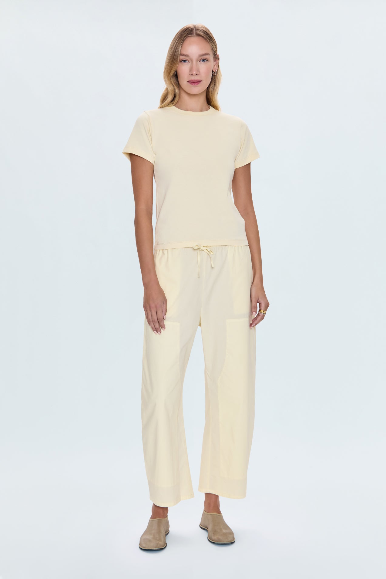 Alba Baby Tee - Lemonade