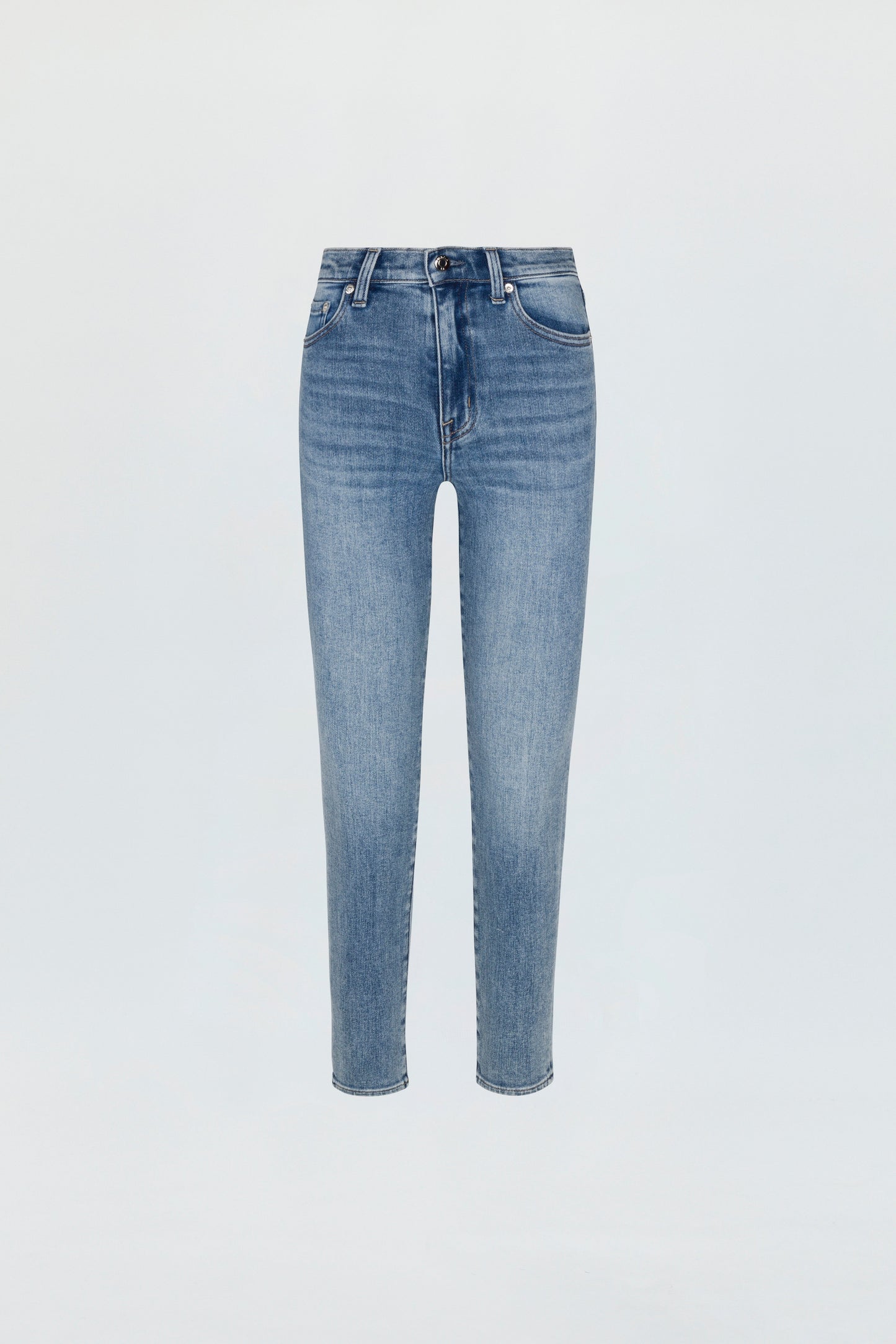 Madi High Rise Slim Jean - Silverlake
