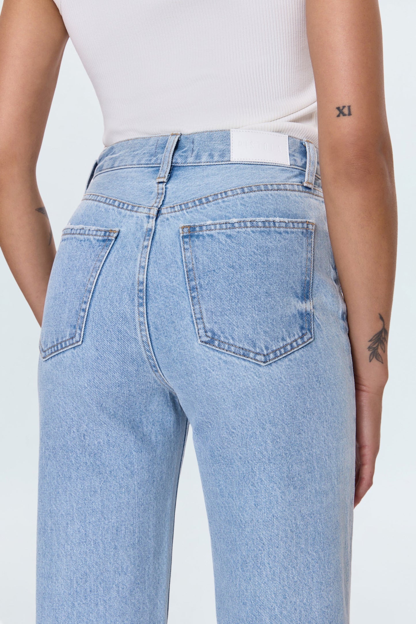 Cassie Super High Rise Straight Jean - Radiant Vintage