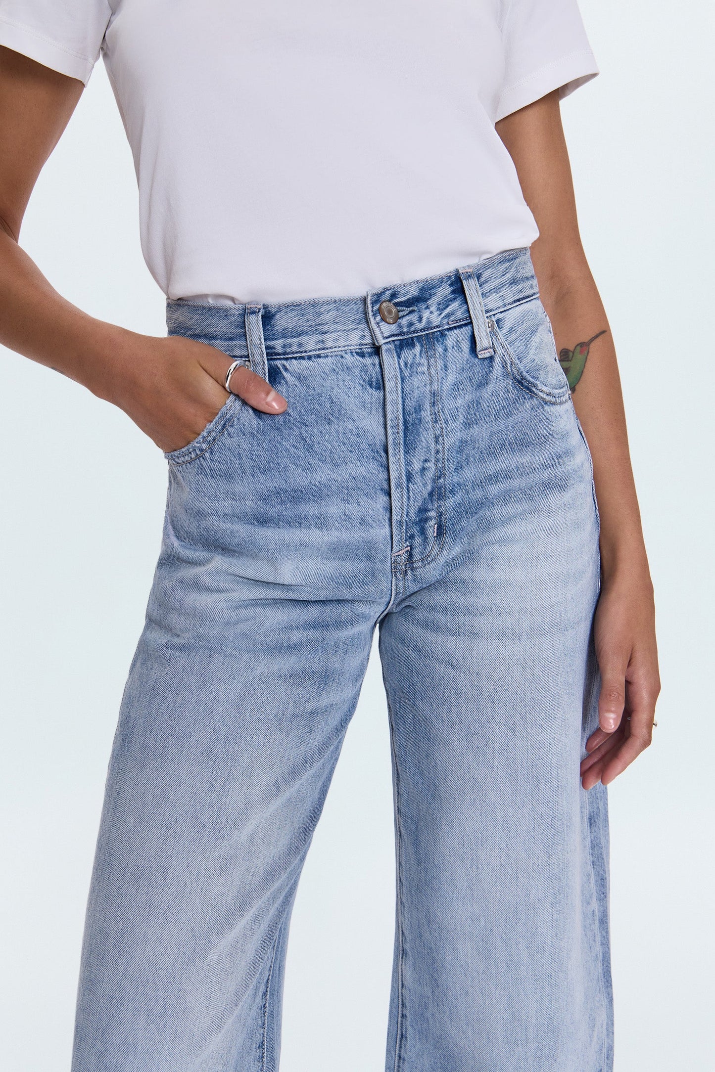Ryder High Rise Cuffed Jean - Essex