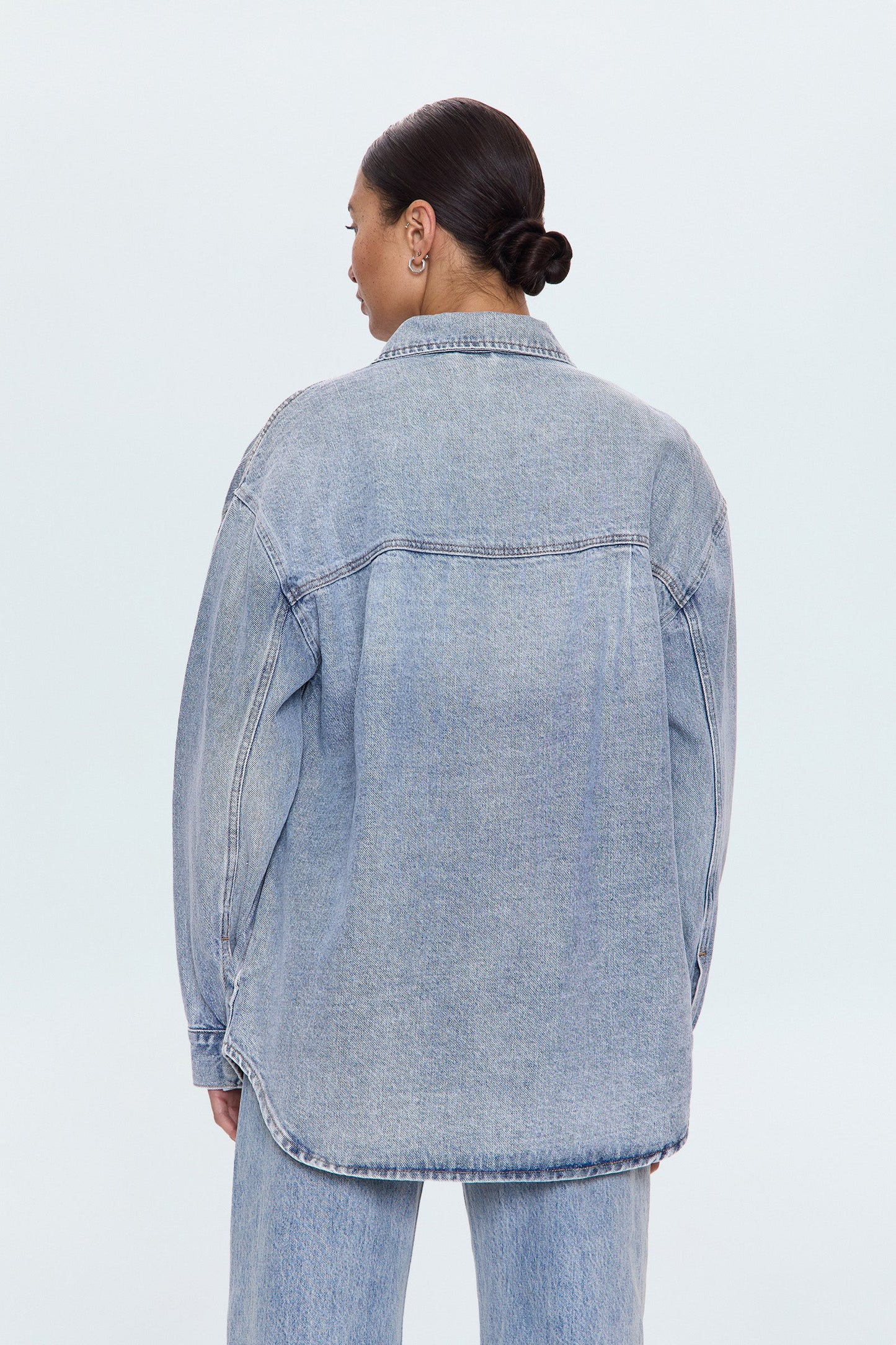 Mandy Oversized Shacket - Paloma