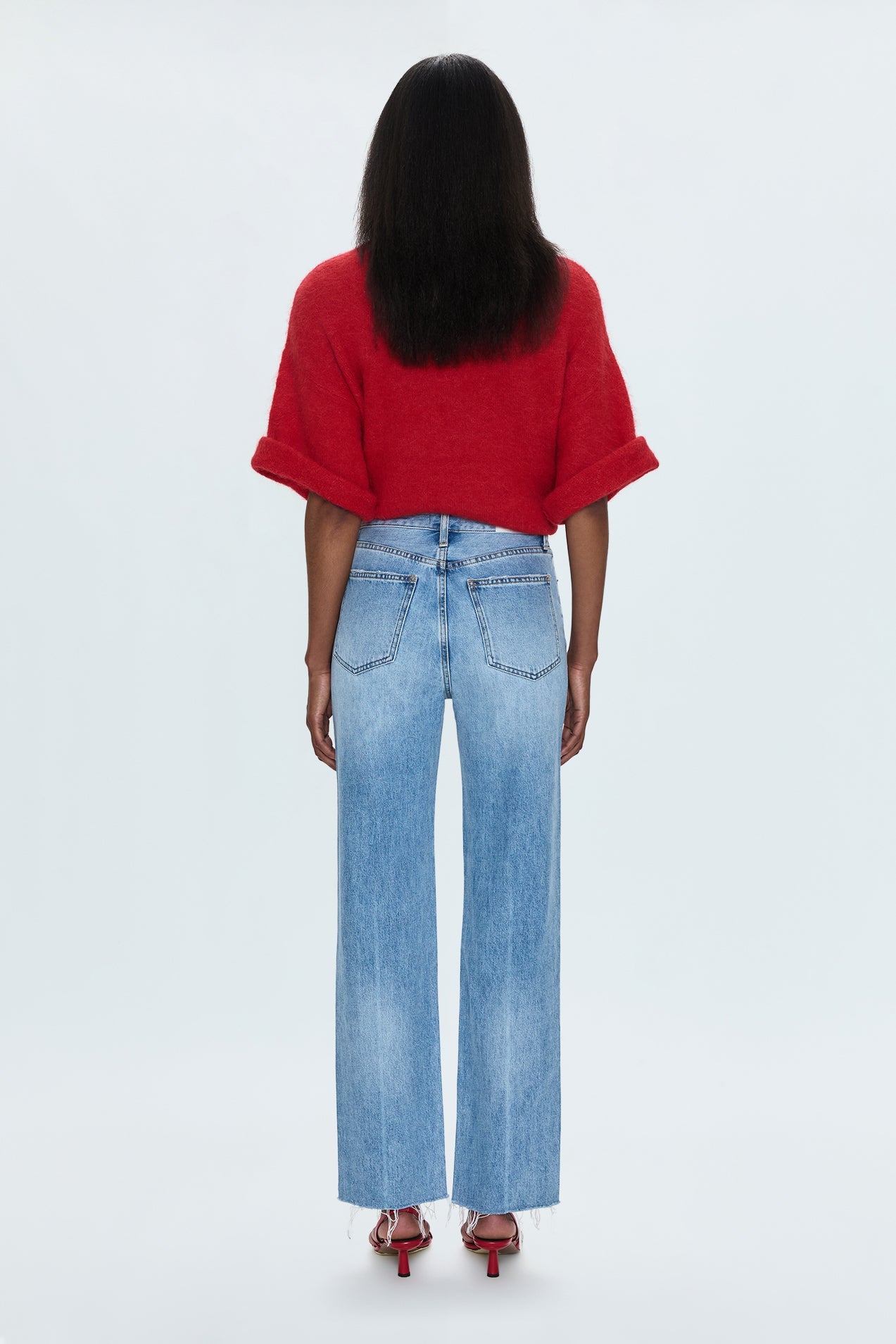 Cassie Super High Rise Straight Jean - Savvy Vintage