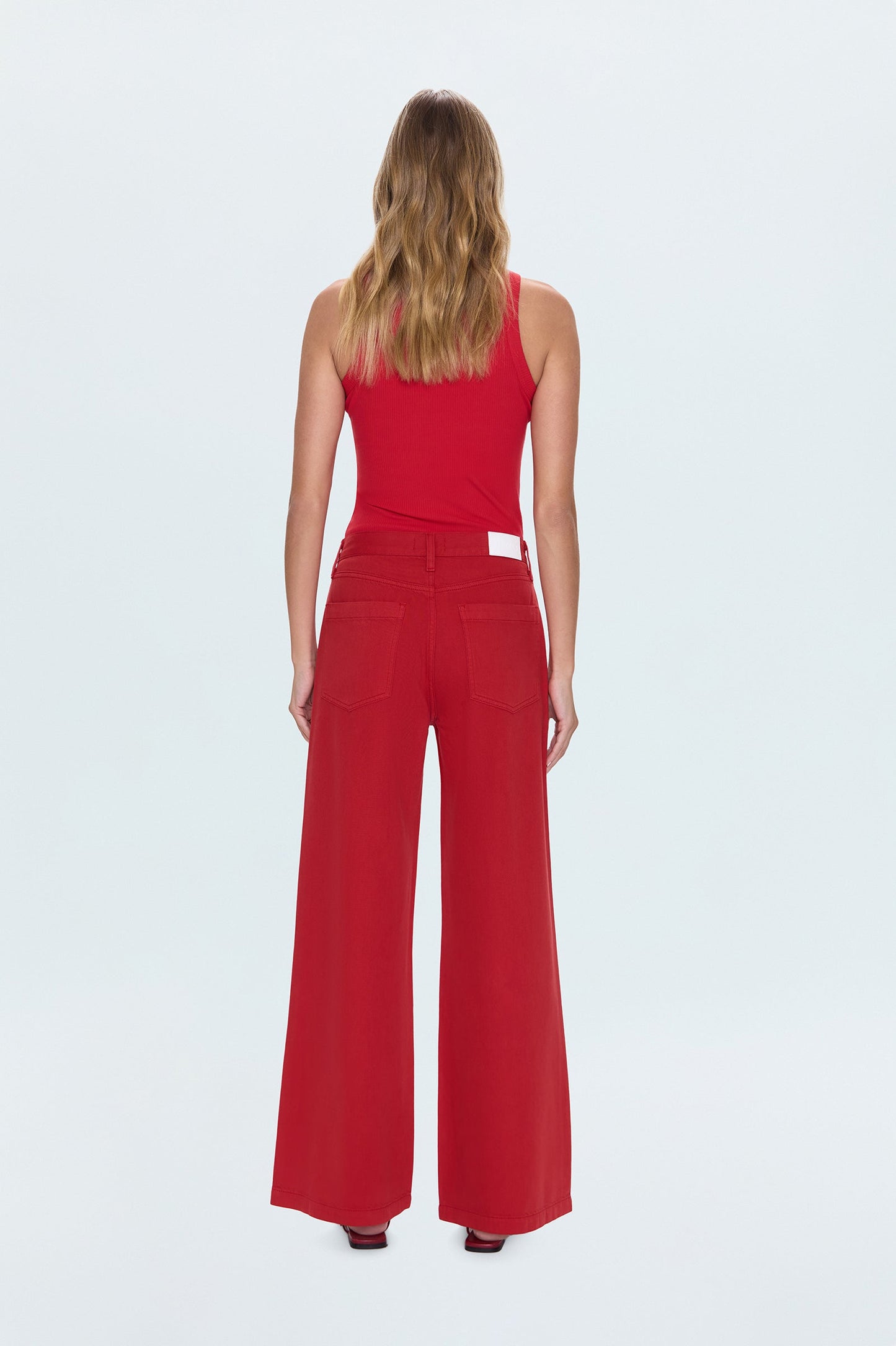 Jadyn Low Slung Palazzo Jean - Samba