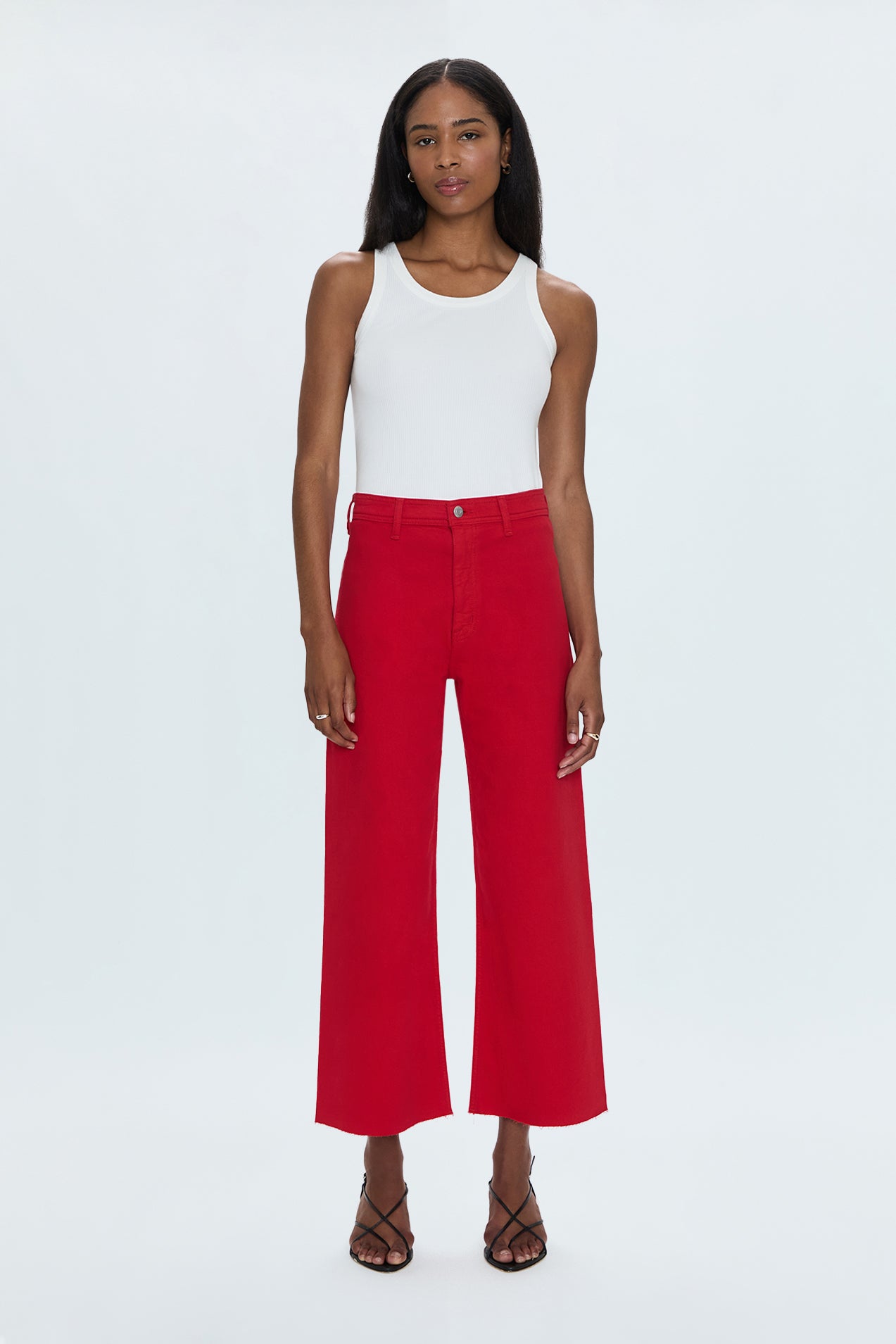 Penny High Rise Wide Leg Jean -  Ruby