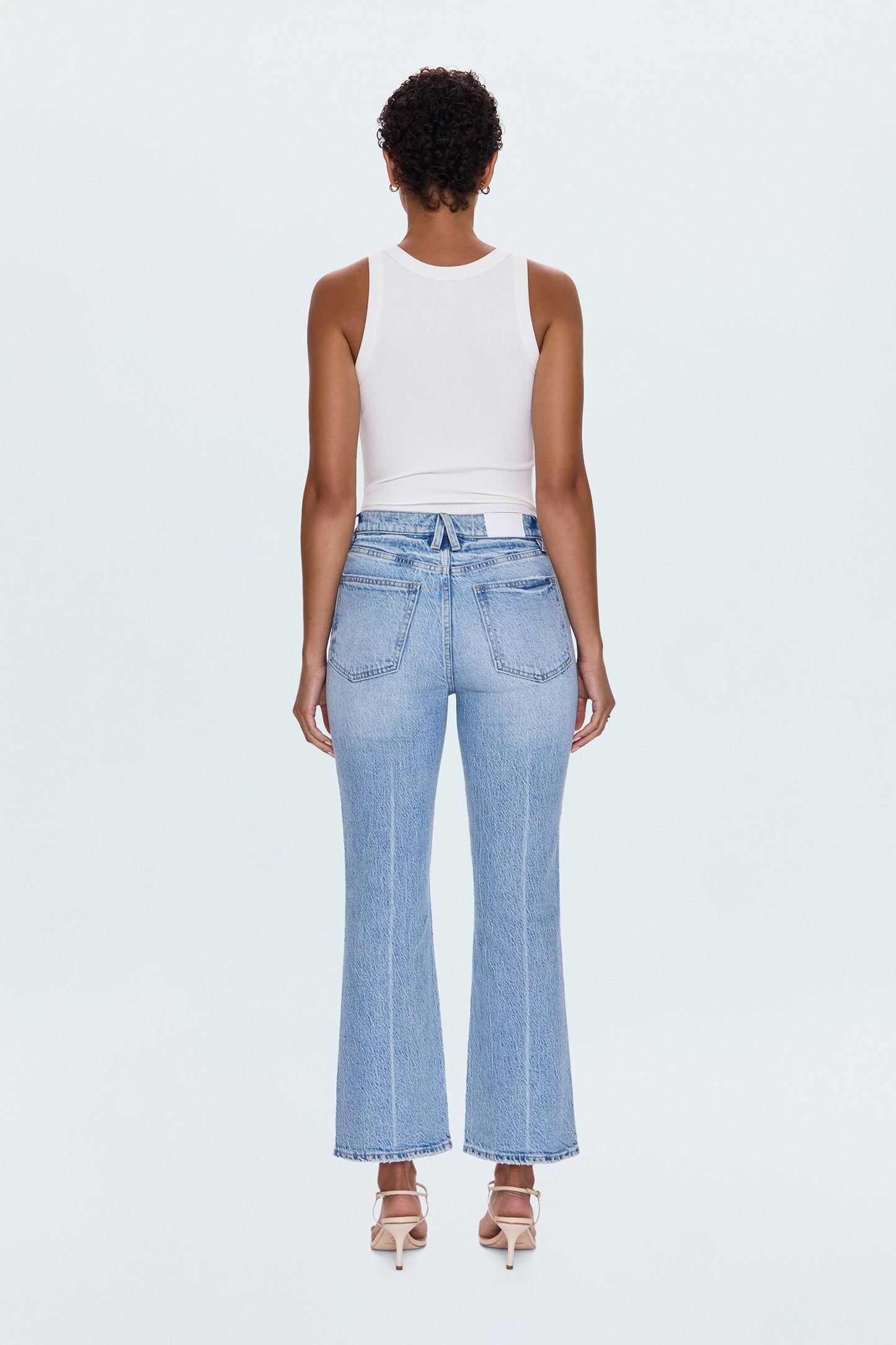 Ally High Rise Ankle Boot Jean - High Tide