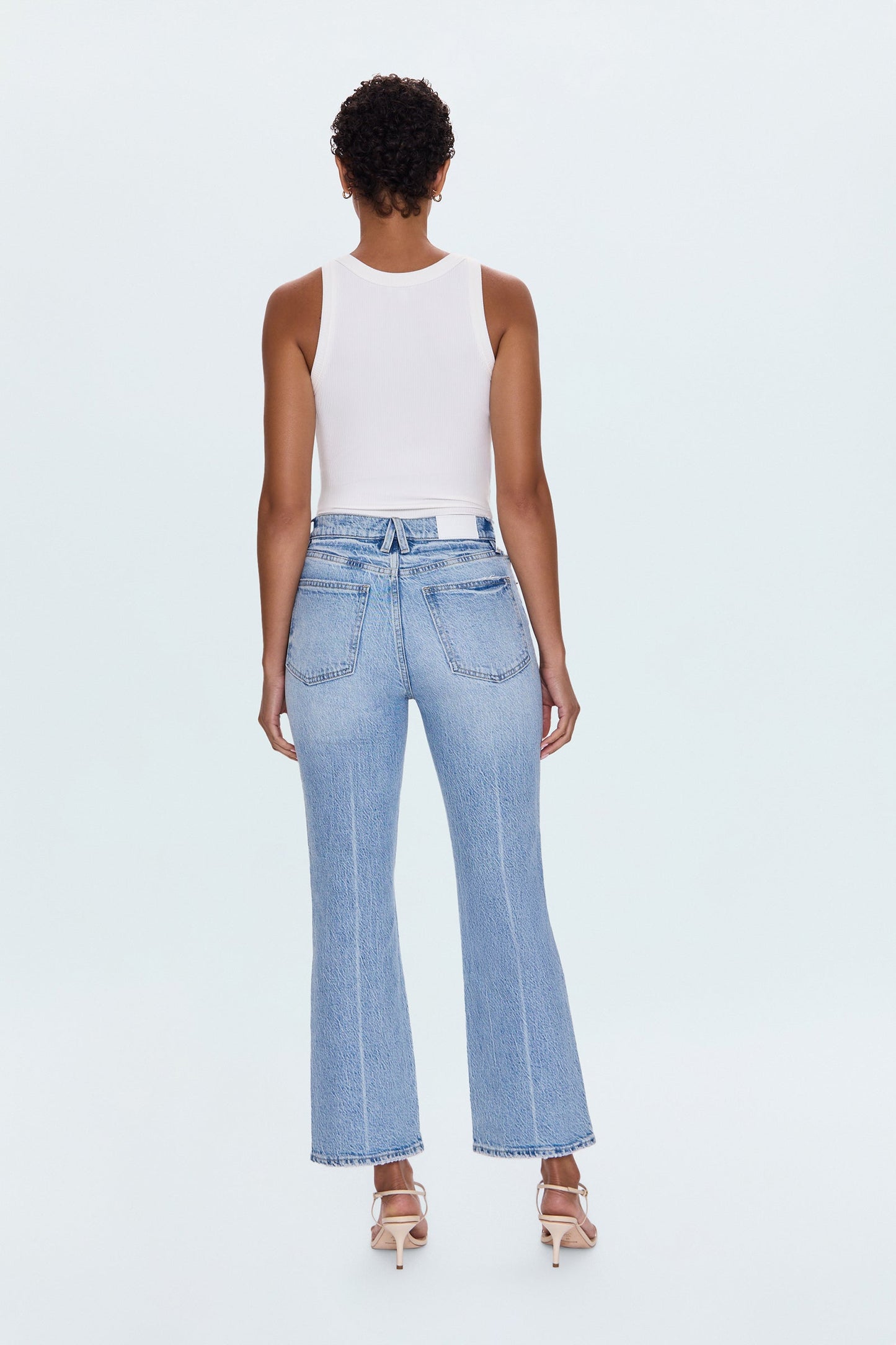 PETITE Ally High Rise Vintage Ankle Boot Jean - High Tide