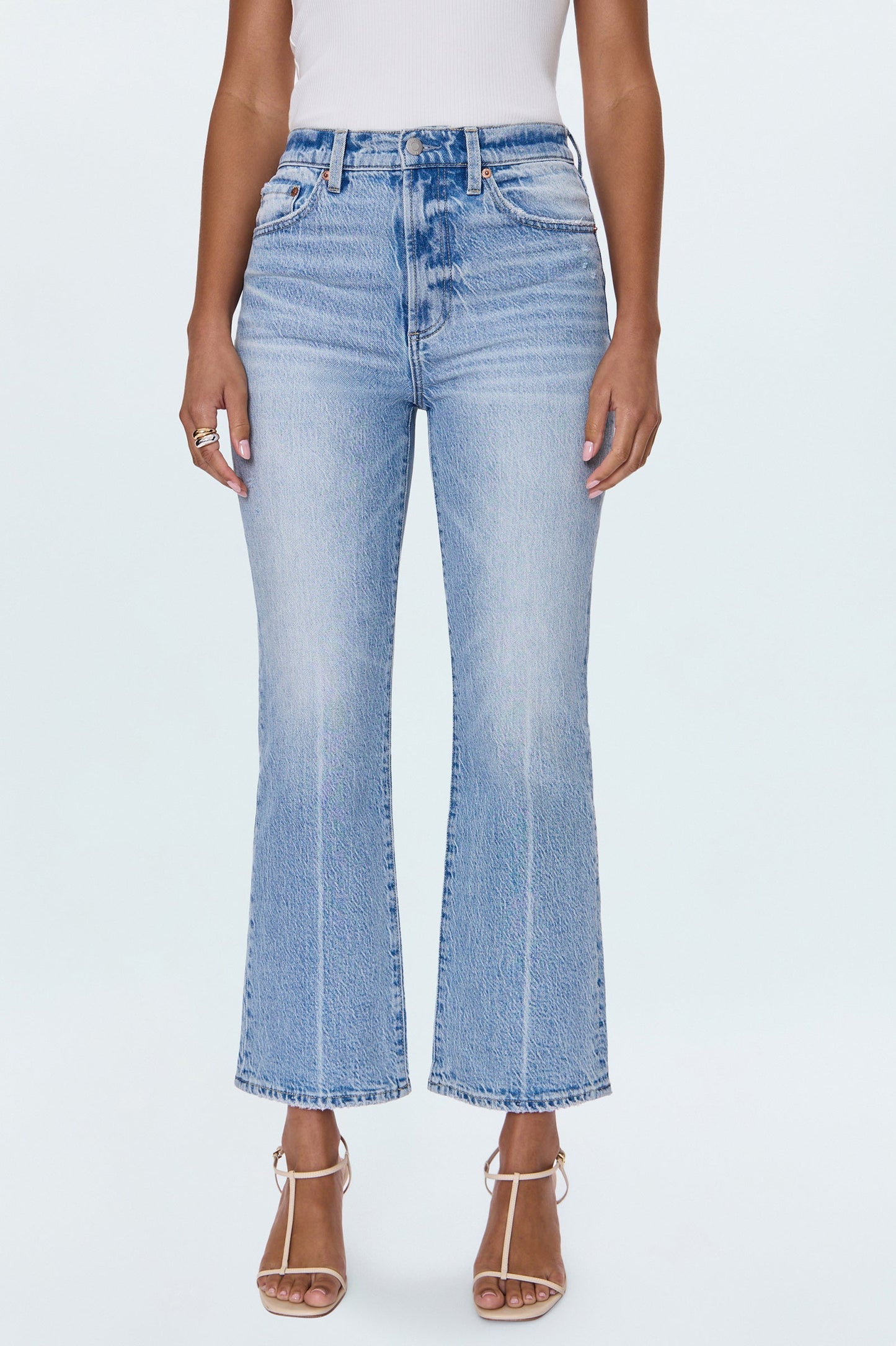 PETITE Ally High Rise Vintage Ankle Boot Jean - High Tide