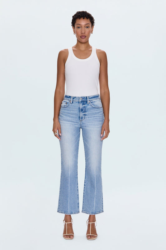 Ally High Rise Ankle Boot Jean - High Tide