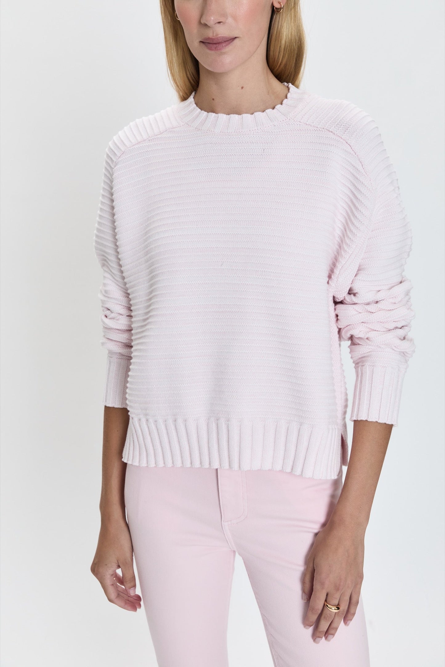Adina Sweater - Barely Pink Marl