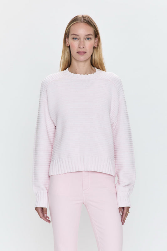 Adina Sweater - Barely Pink Marl