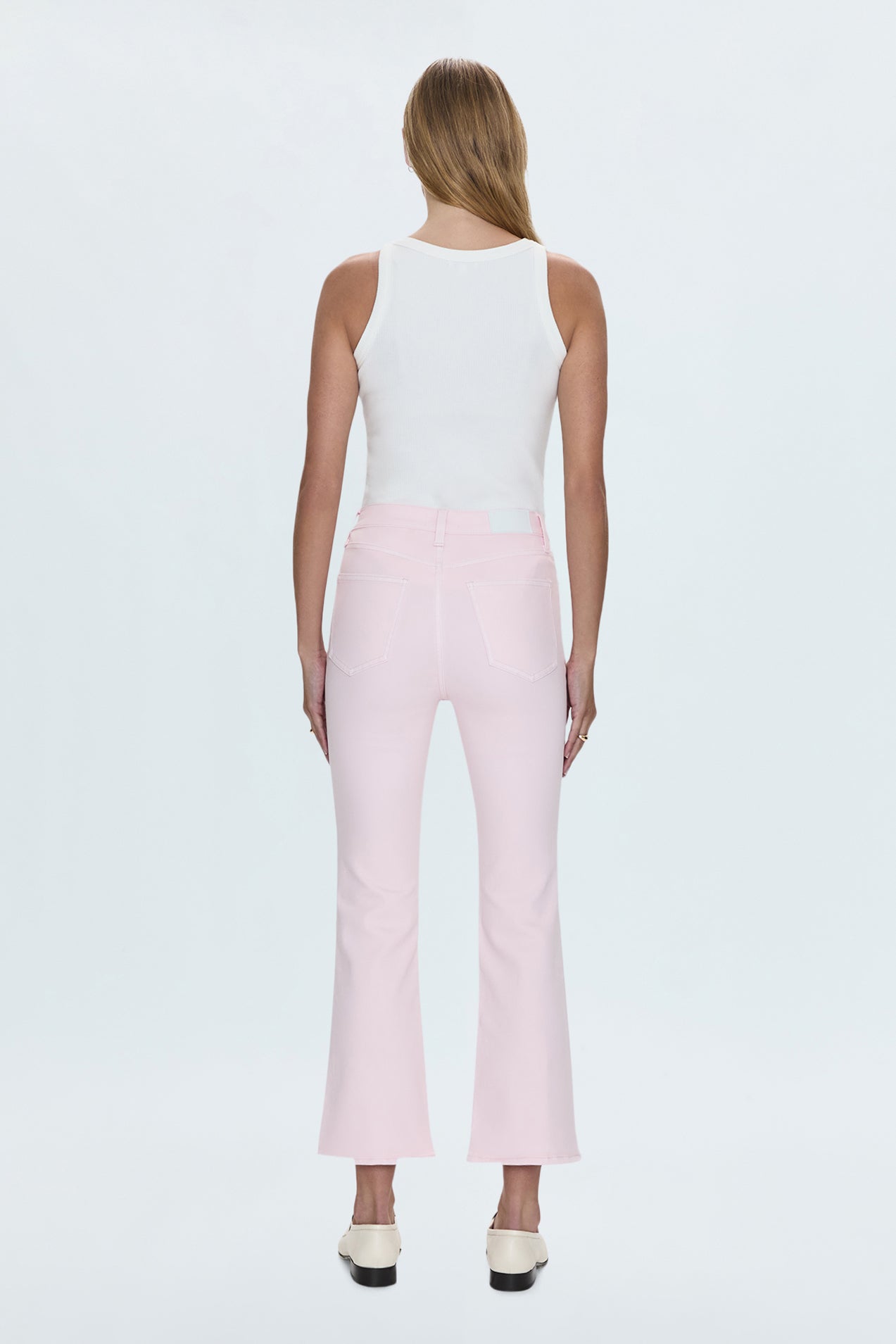 Lennon High Rise Boot Jean - Blush