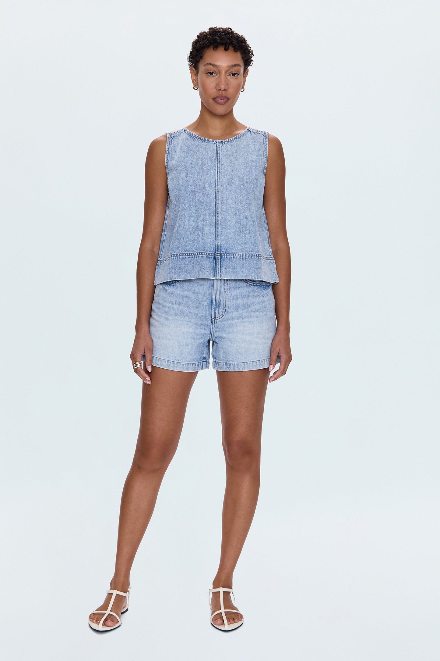 Rue Pop Over Swing Shirt - Berkeley