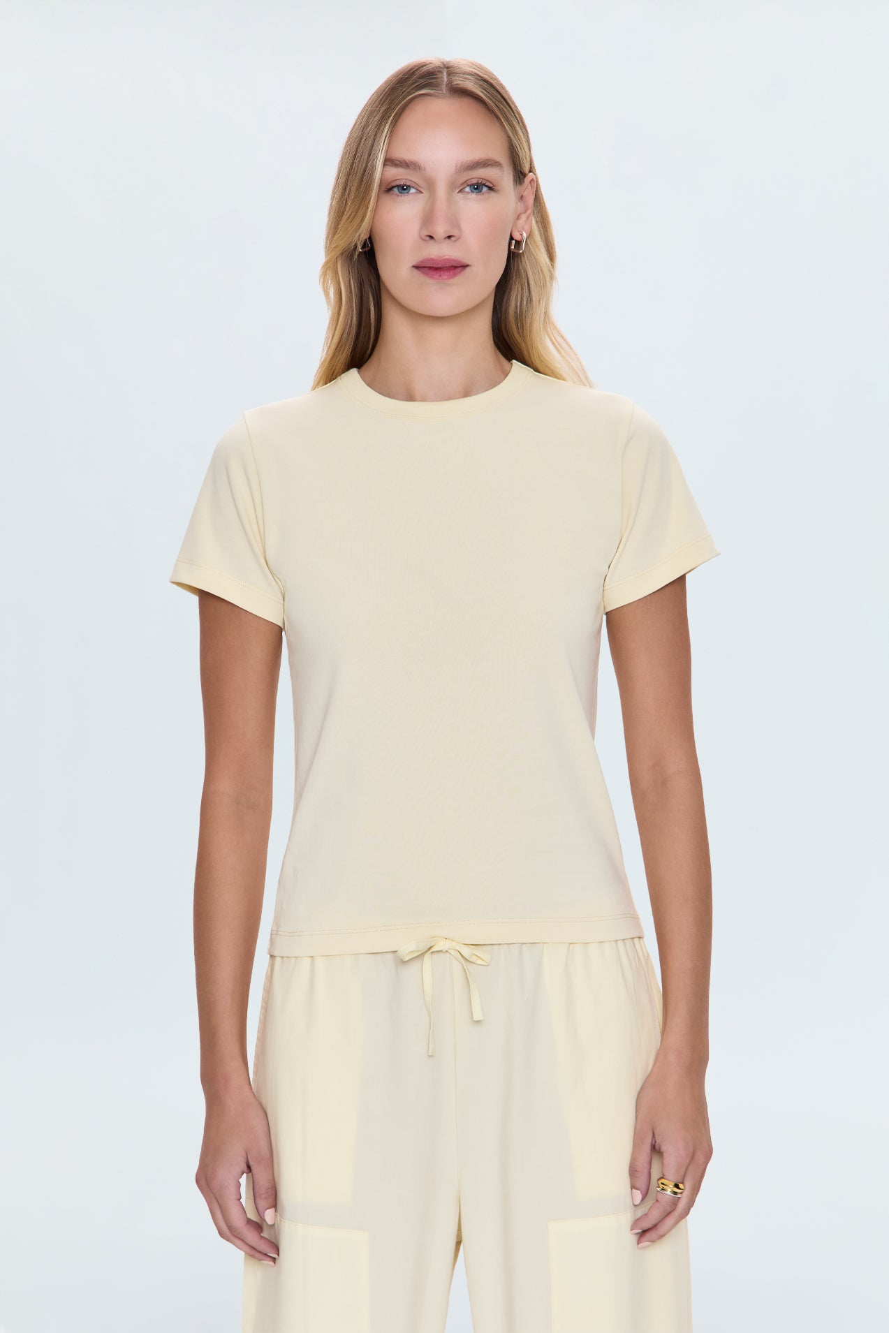 Alba Baby Tee - Lemonade