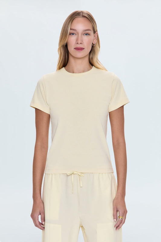 Alba Baby Tee - Lemonade