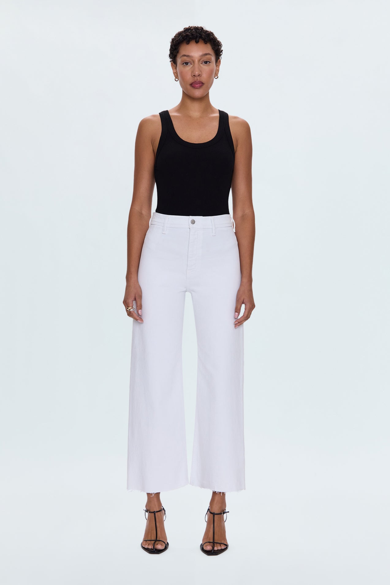 Penny High Rise Wide Leg Jean -  Blizzard