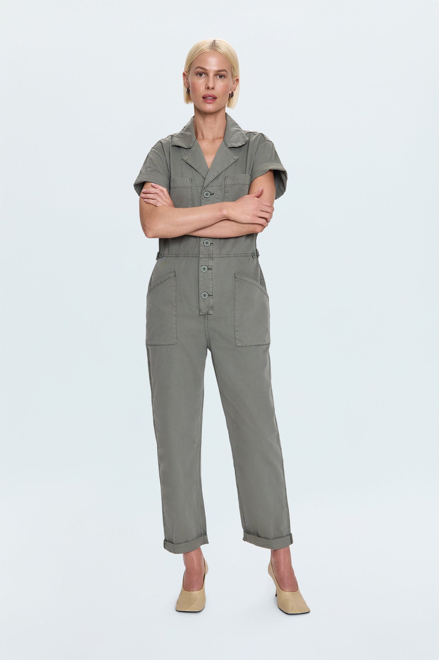 Grover Jumpsuit - Colonel