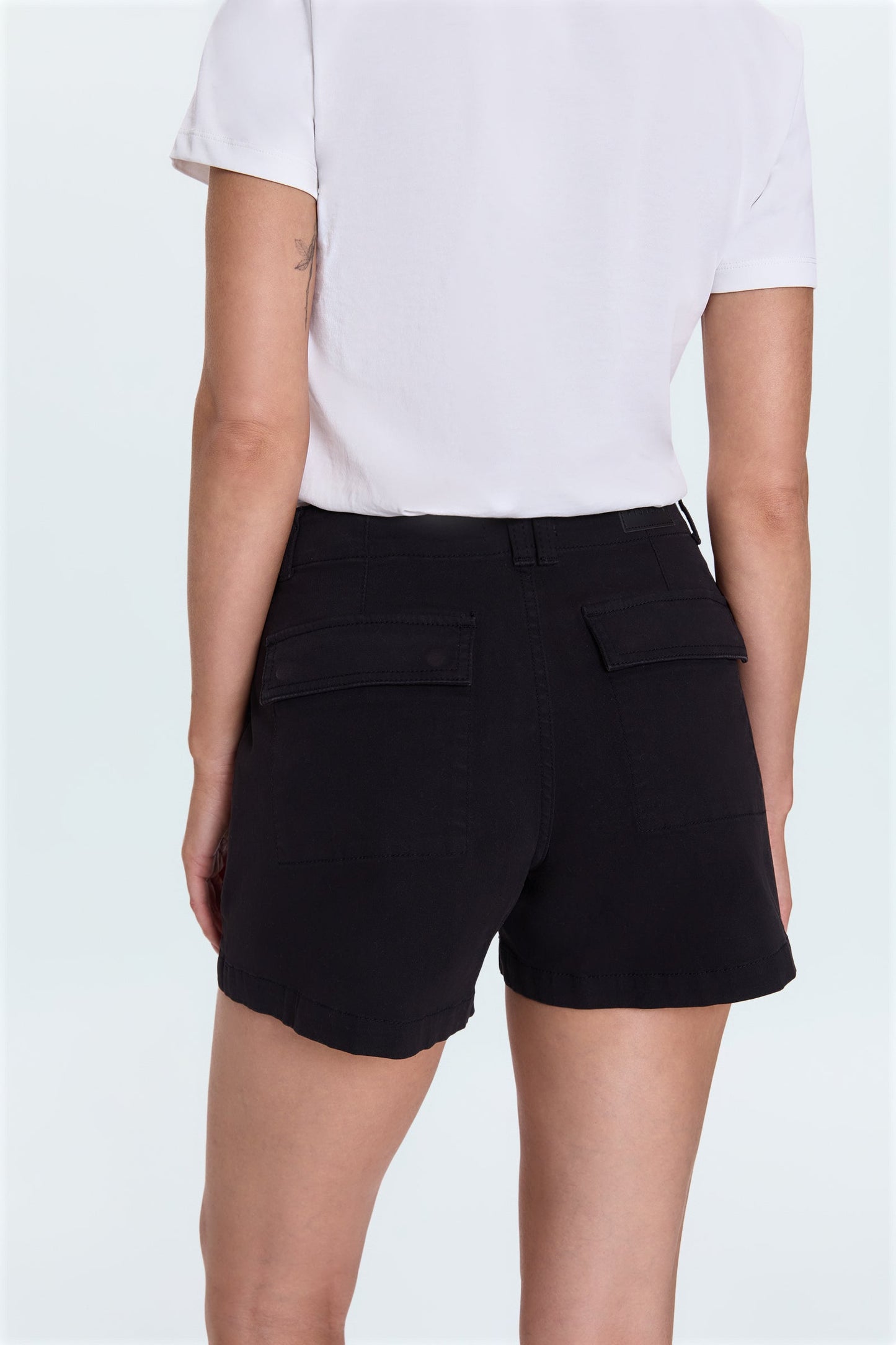 Marissa High Rise Utility Short - Noir