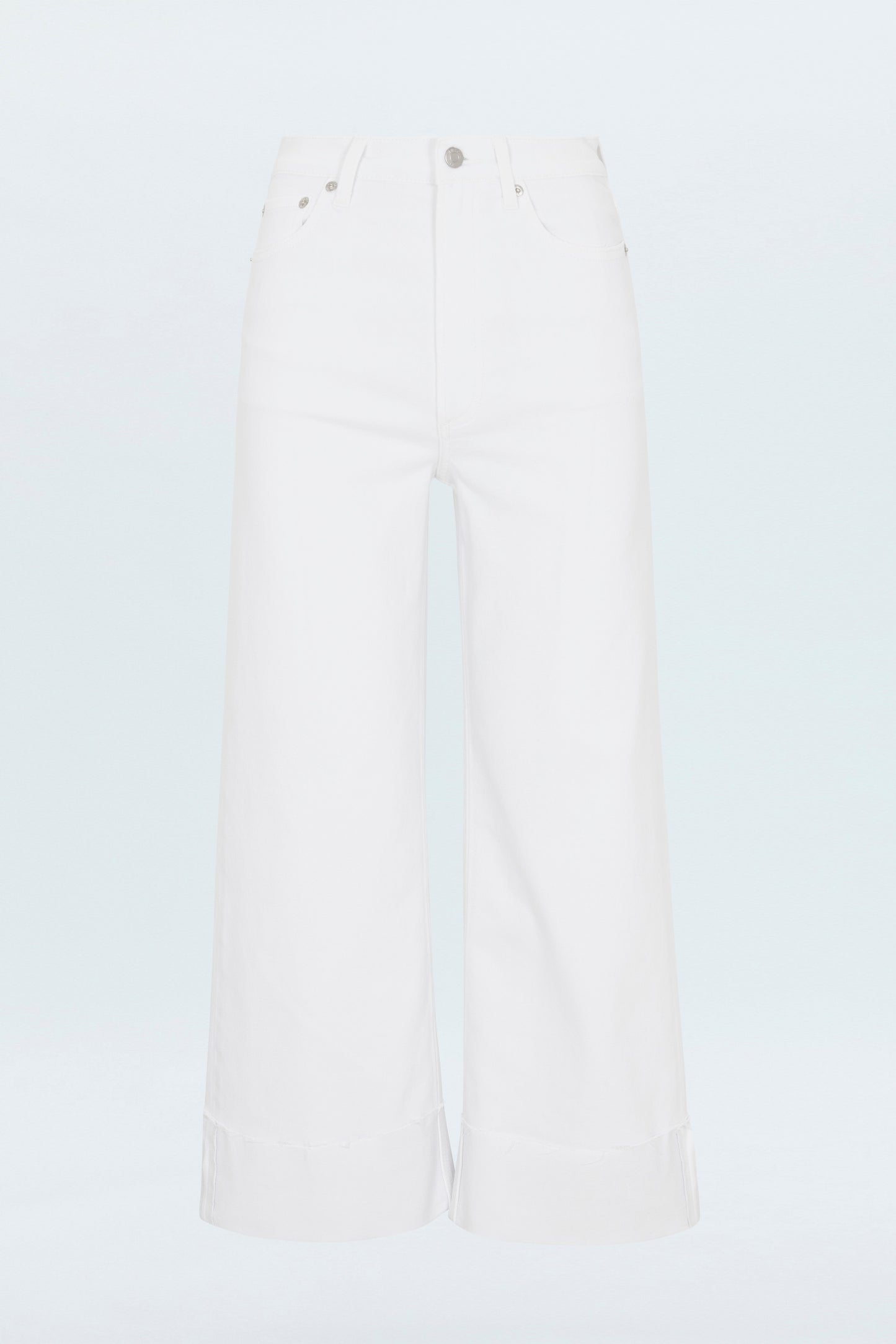 Lana High Rise Ultra Wide Leg Jean - Vivid White