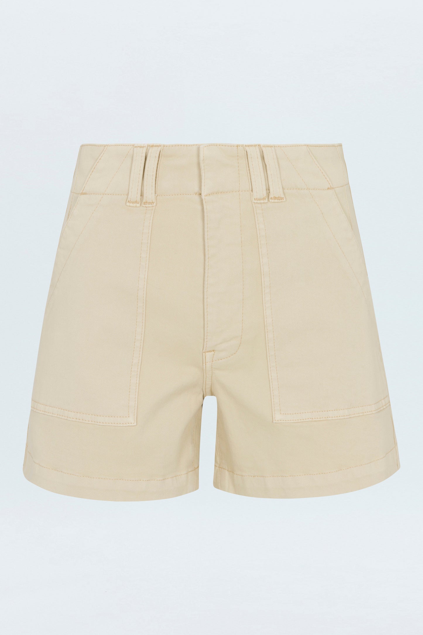 Marissa High Rise Utility Short - Custard Yellow
