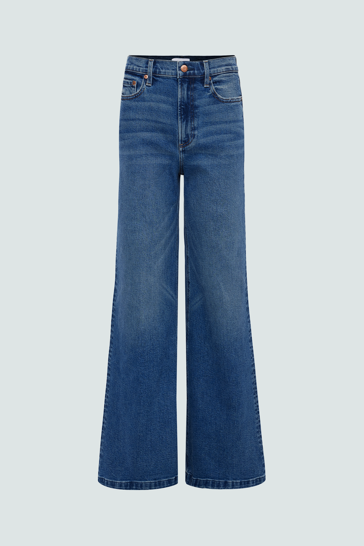 Lana High Rise Ultra Wide Leg Jean - Cider