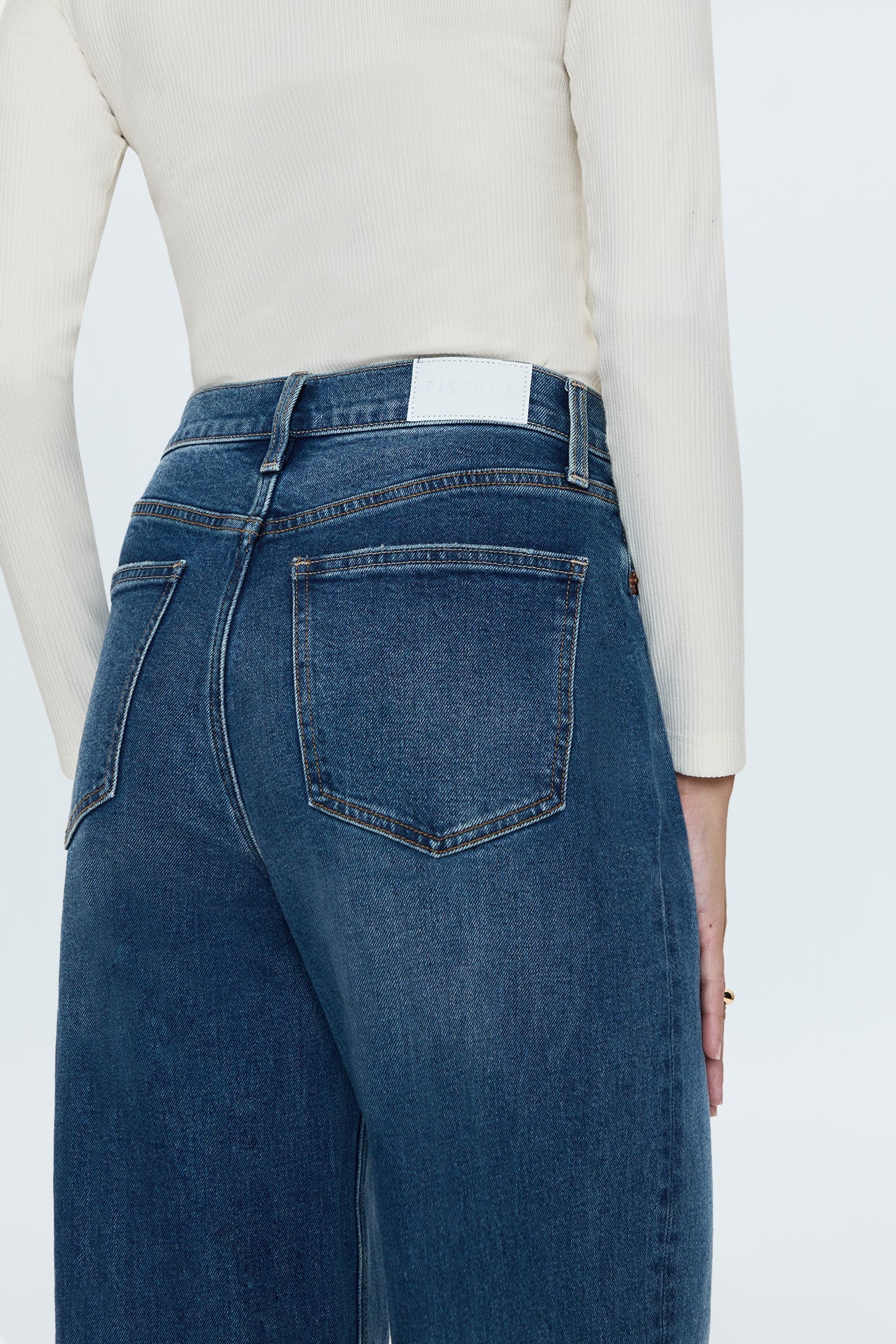 Lana High Rise Ultra Wide Leg Jean - Cider