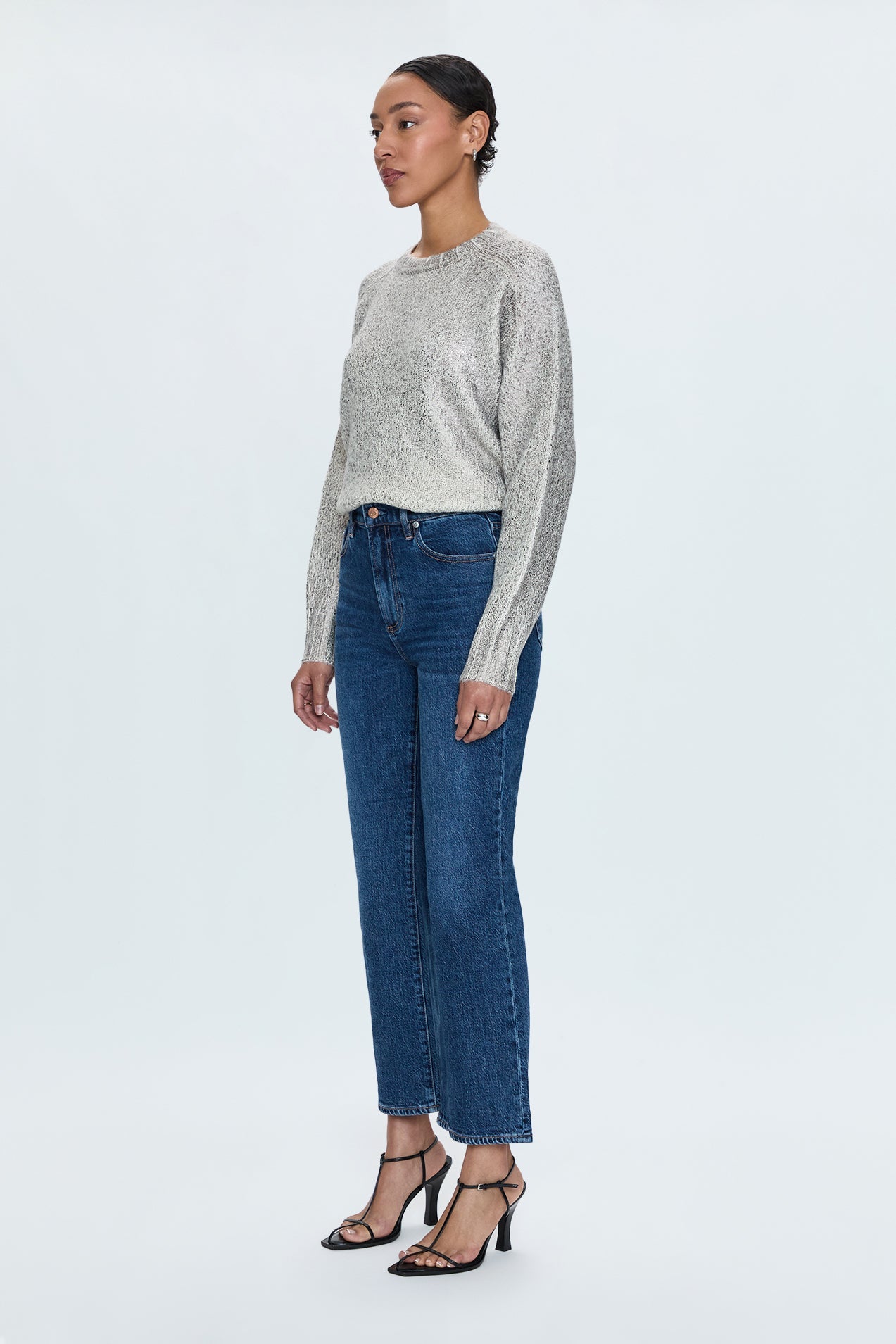Ally High Rise Ankle Boot Jean - Victory