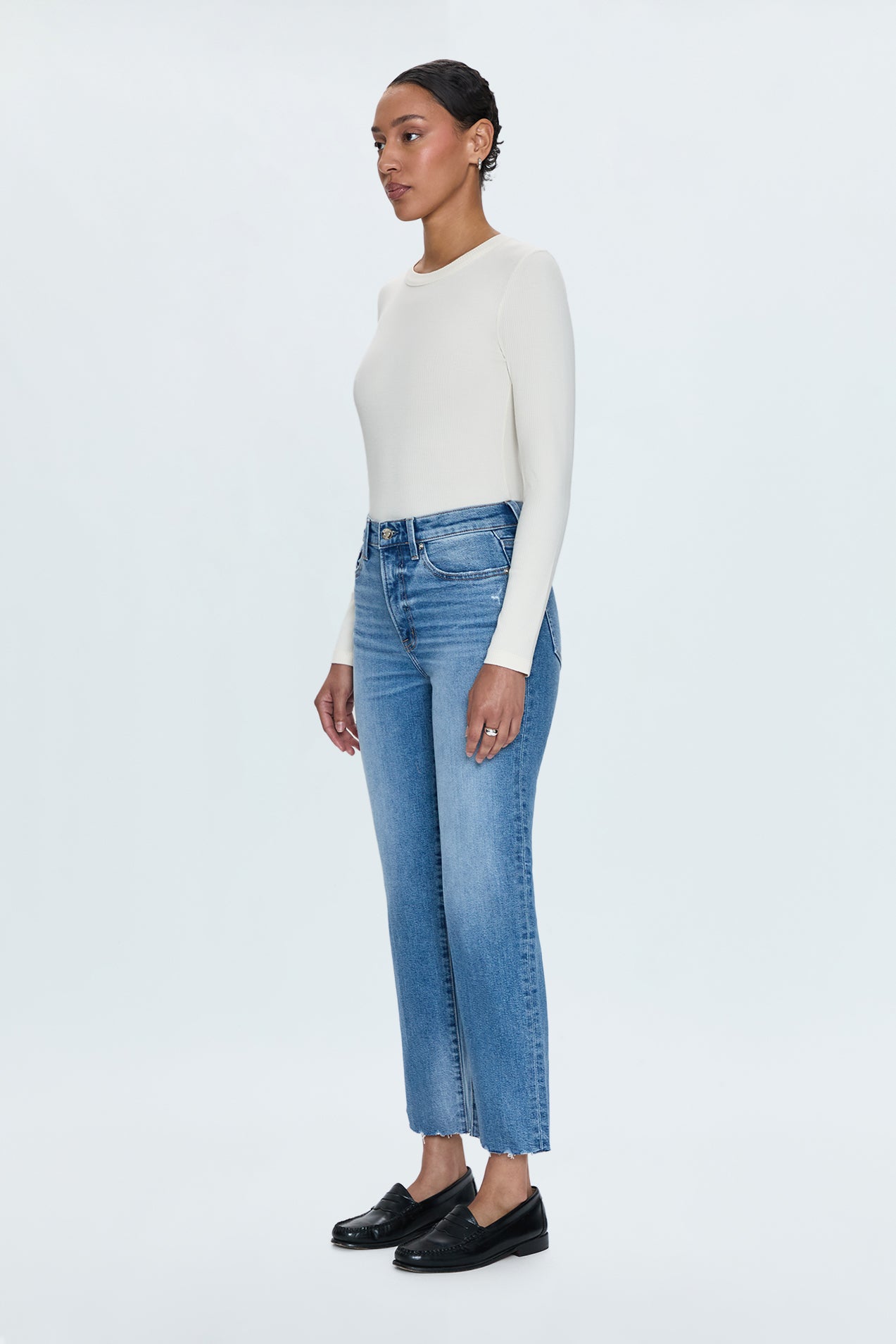 Charlie High Rise Classic Straight Jean - Rhythm Vintage
