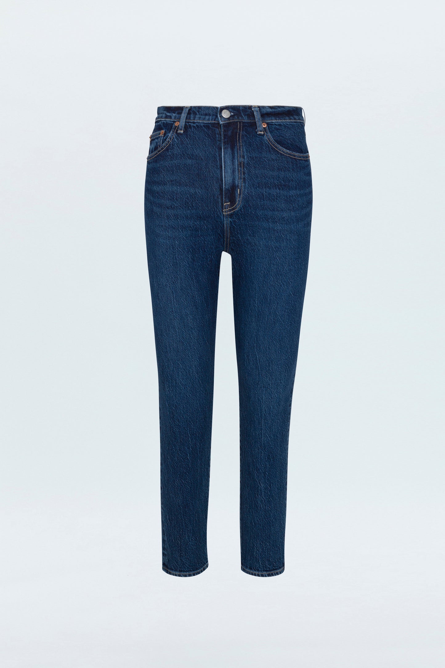 Bri High Rise Slim Straight Jean - Focus