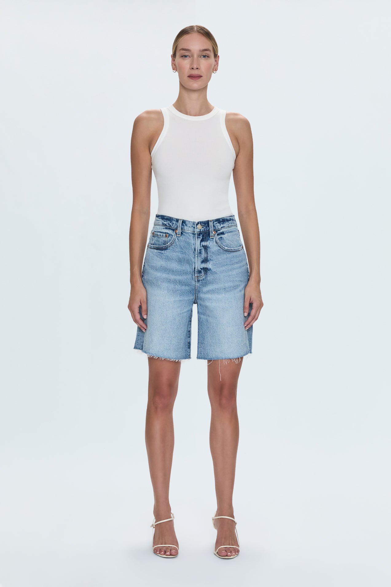 Kaylee High Rise Pinched Loose Short - Boulder