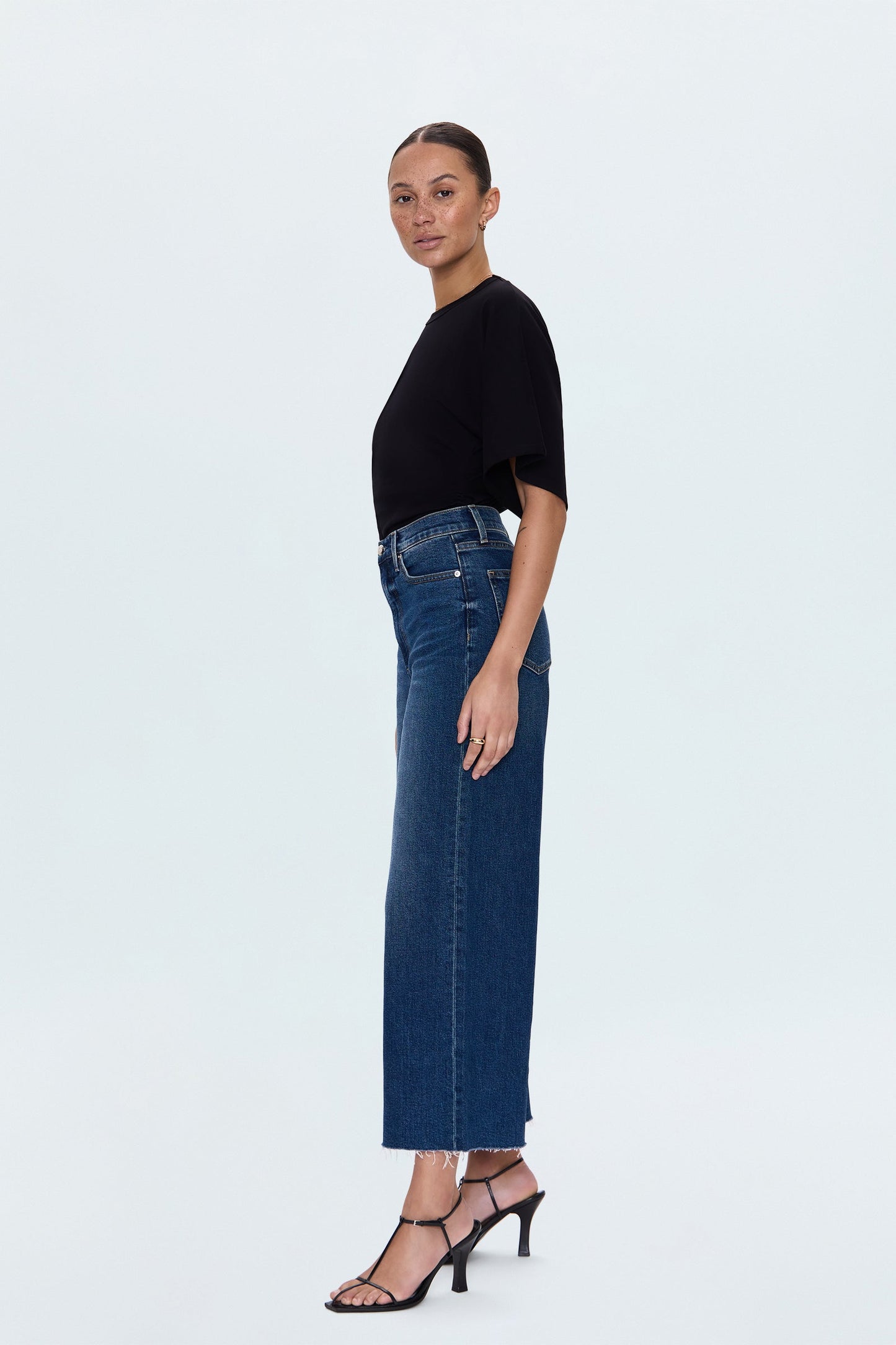 PETITE Lana Crop High Rise Ultra Wide Leg - Broadway