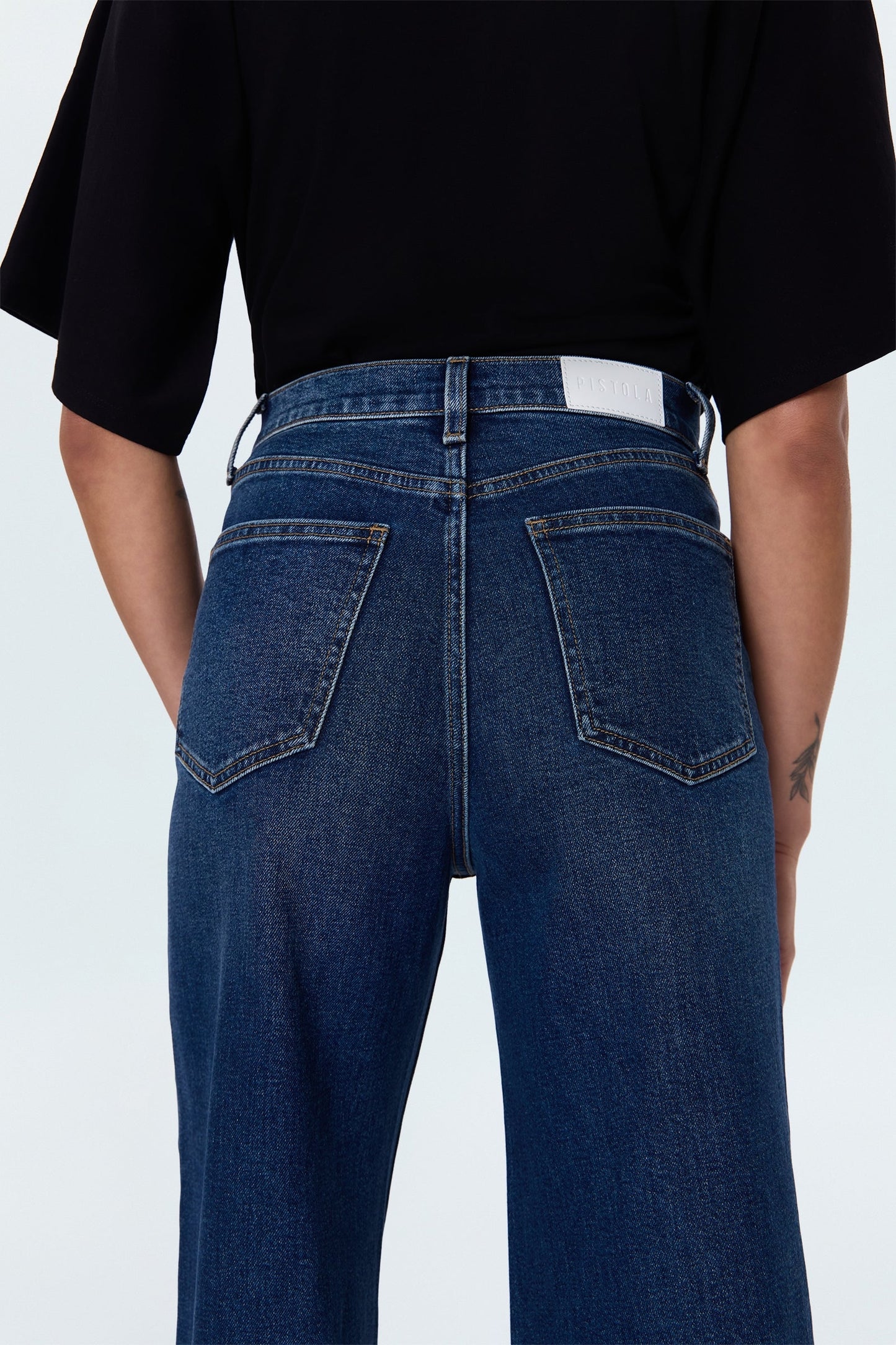 PETITE Lana Crop High Rise Ultra Wide Leg - Broadway