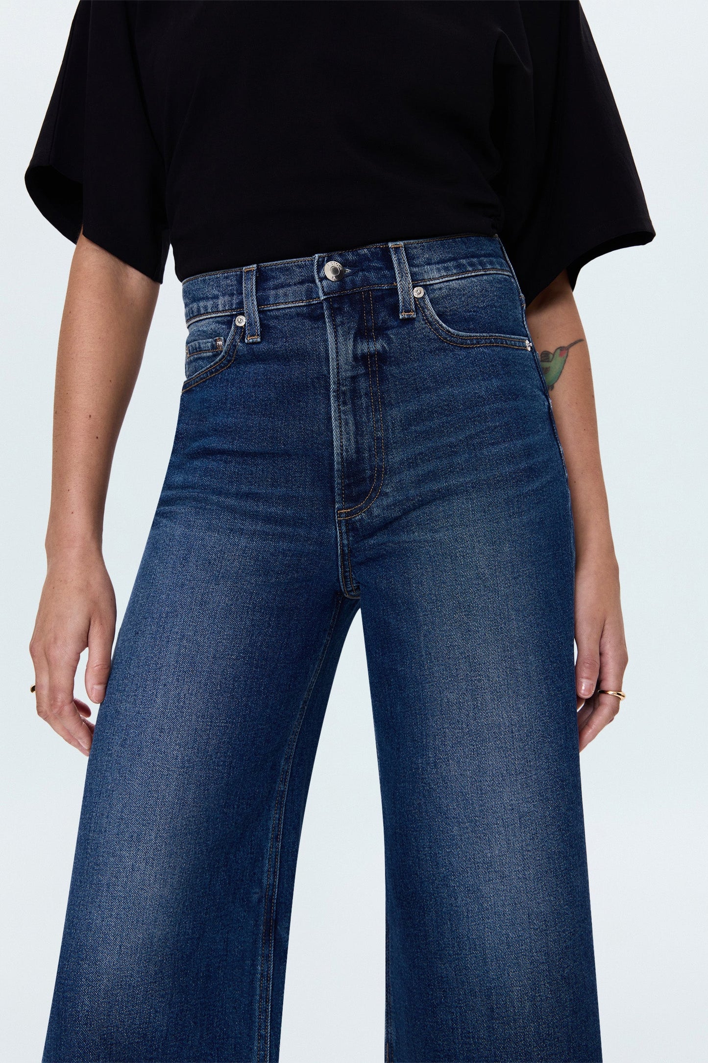 PETITE Lana Crop High Rise Ultra Wide Leg - Broadway