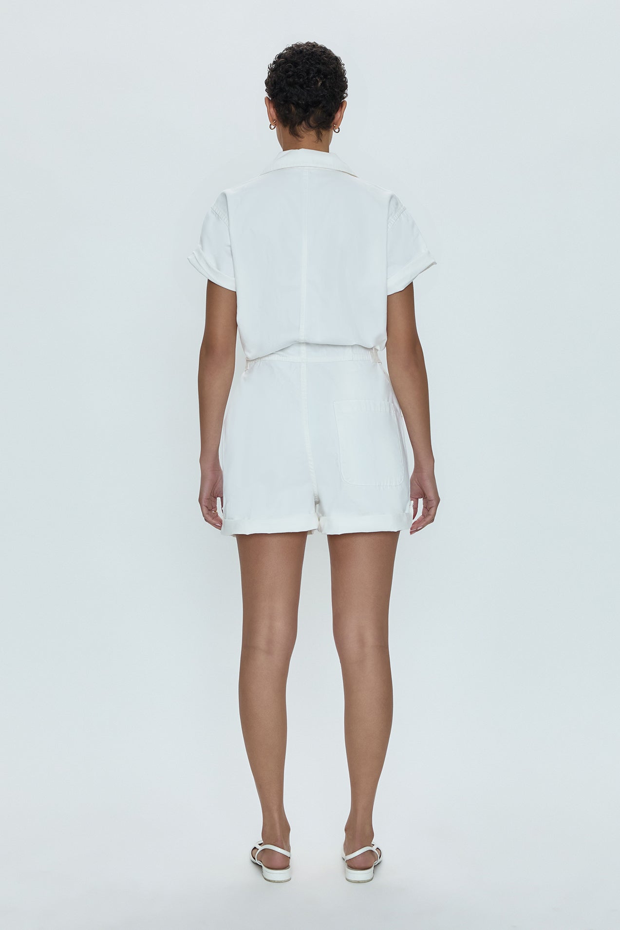 Parker Romper - Ecru