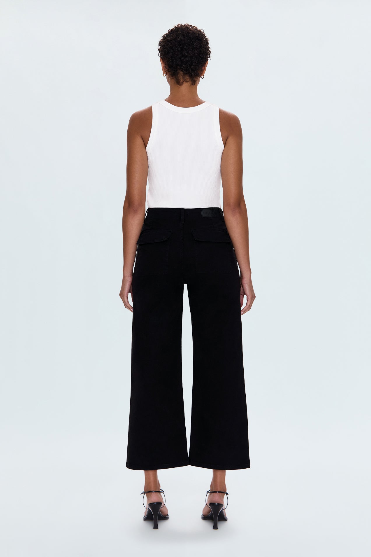Sophia Wide Leg Pant - Black