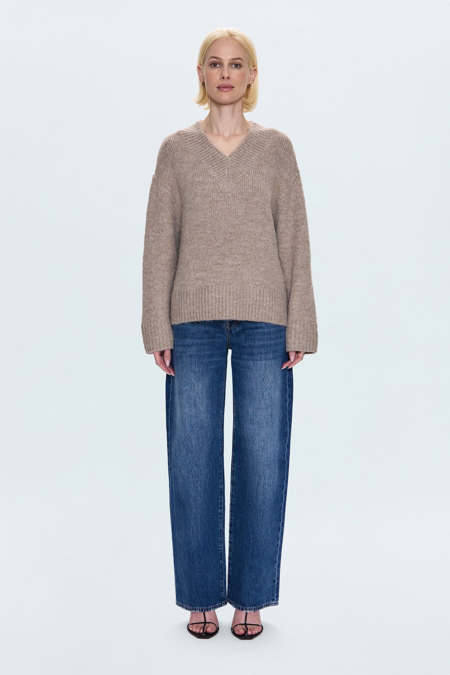 Talia Sweater - Taupe